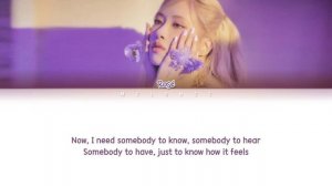 [Studio Audio] ROSÉ Someone You Loved Lyrics (로제 섬원 유 러브드 가사) [Color Coded Lyrics Eng/Rom/Han/가사]