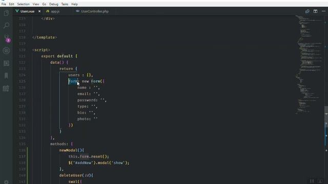 Using One Modal Window for Creating and Updating Data in Laravel and Vuejs смотреть онлайн