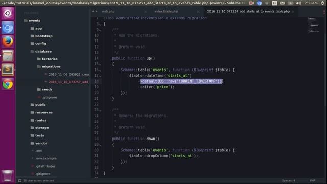 Formation Laravel 5 - 21 - Les dates смотреть онлайн