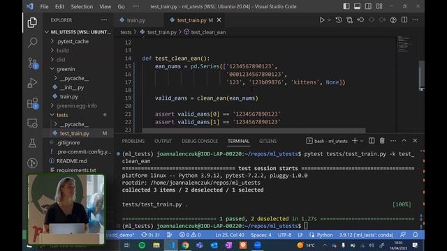How to test Machine Learning code in Python? April 2023 @ LinkedIn смотреть онлайн