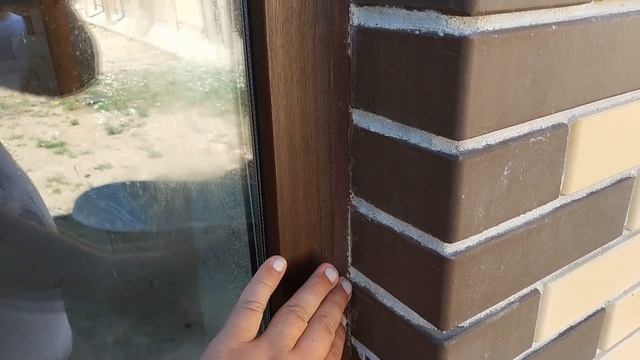 Круто, когда ты угадал с цветом затирки // Подоконник из искусственного камня смотреть онлайн