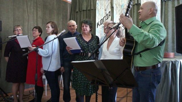 НАДЕЖДЫ МАЛЕНЬКИЙ ОРКЕСТРИК.... Песня в исполнении КСП ПОДСНЕЖНИК смотреть онлайн