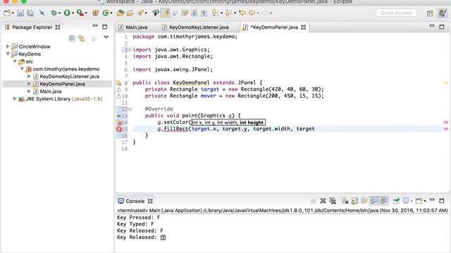 Java 21: Working with Key Events in Java смотреть онлайн