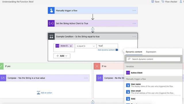 Bool (Boolean) Function / Expression | Power Automate смотреть онлайн