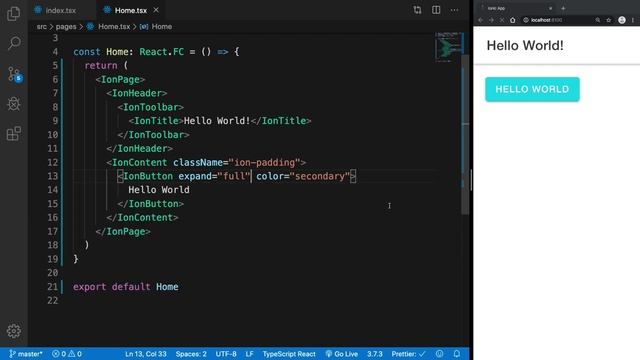 Ionic + React + Firebase #10: Buttons смотреть онлайн