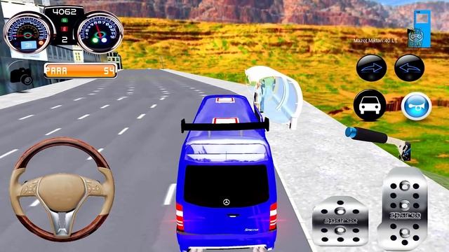 Mercedes Benz Sprinter Minibus Driving Simulator - Android Gameplay смотреть онлайн