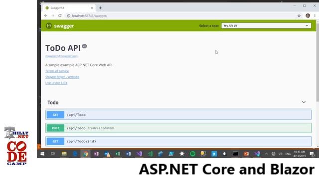 2019.04.13 - ASP NET Core + Blazor смотреть онлайн