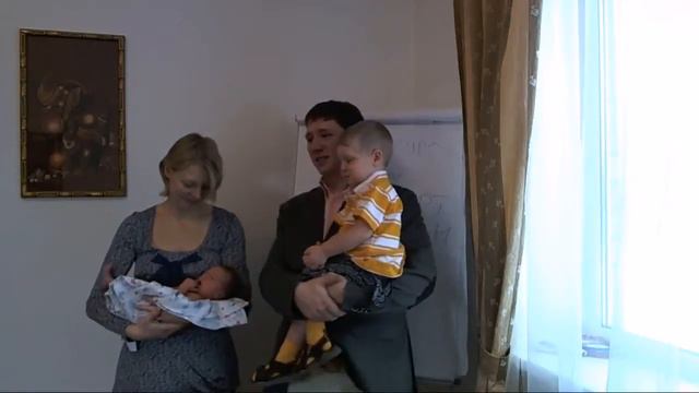 новогоднее поздравление от семьи Строгановых! :) смотреть онлайн