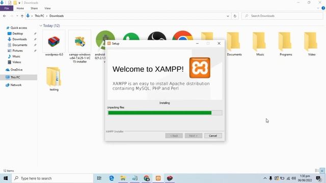 How to install WordPress on local Server | Xamp Server| 2022 смотреть онлайн