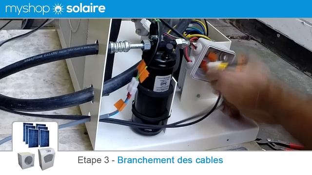 Montage d'une CLIMATISATION Solaire 1500W - MyShop Solaire #solaire смотреть онлайн