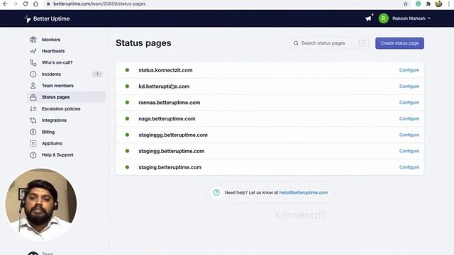 Create a Better Uptime Status Page with name.com DNS Record смотреть онлайн