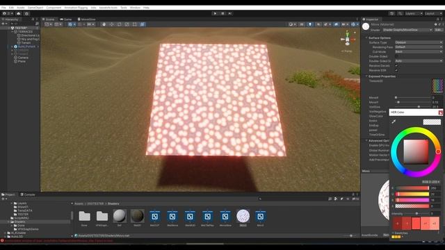 Unity learn about Shader Graph - ( Noise, Move, Glow, Branch / If ) смотреть онлайн