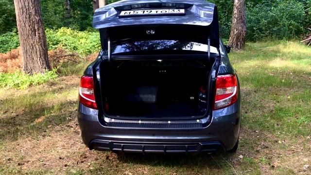 Газовые упоры багажника + пружины. Lada Granta FL седан. смотреть онлайн