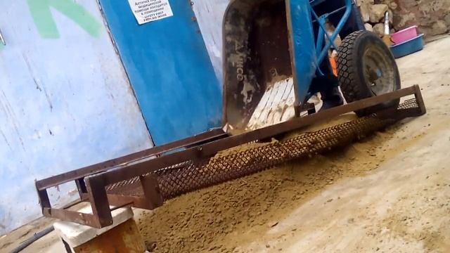 КАК БЫСТРО ПРОСЕИТЬ ПЕСОК