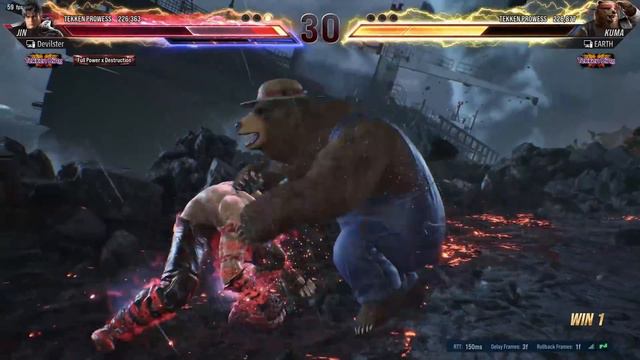 Tekken 8 | Crazy Kuma Player Didn't Let Me Promote! смотреть онлайн