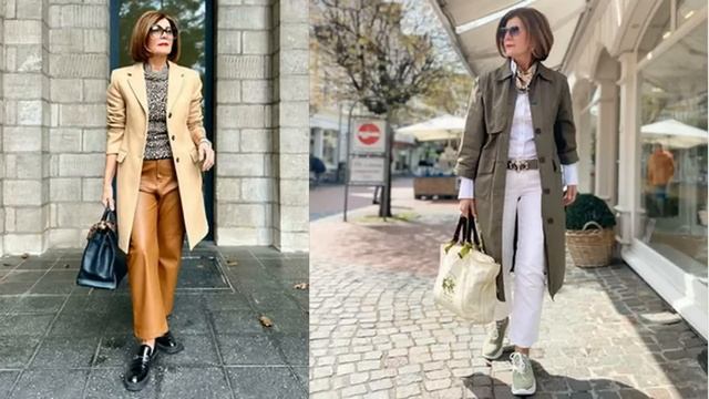 МОДНЫЕ ТЕНДЕНЦИИ НА ОСЕНЬ ДЛЯ ЖЕНЩИН 50+ 60+? СТИЛЬНЫЙ АУТФИТ? смотреть онлайн
