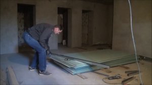 Установка профилей. Монтаж гипсокартона на стены своими руками