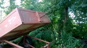 Роман Шер 007 Одноосный прицеп для Трактора Т 25 ВЛАДИМИРЕЦ Трудовые будни в деревне