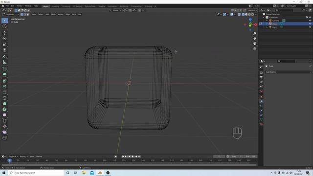 Blender 2.92 Tutorial: How To Create A Rectangle With Equal Sized Bevelled Or Curved Edges. смотреть онлайн