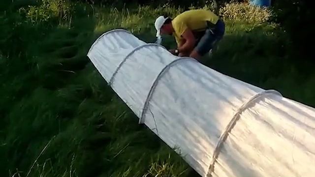 Установка парника 