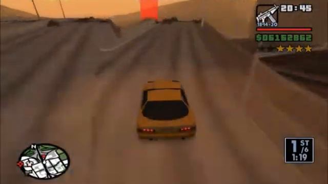 GTA San Andreas Street Race: Freeway смотреть онлайн