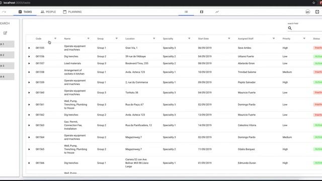 Dashboard using React, Material UI, Syncfusion ej2 смотреть онлайн