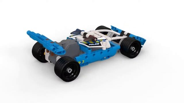 LEGO Technic Полицейская погоня 42091 смотреть онлайн
