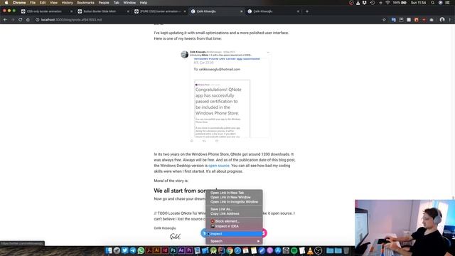 Personal Website with React - Finishing the Blog Footer смотреть онлайн