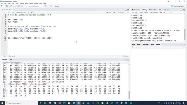 [R Beginners] Learn to generate random samples in R. Code included. смотреть онлайн
