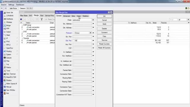 Firewall Mangle Marcado de Paquetes Mikrotik смотреть онлайн