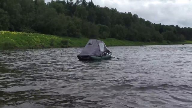 Тент-трансформер для катамарана Ондатра смотреть онлайн