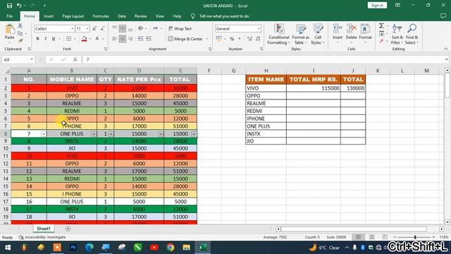 How to filter or select cells by cell color in Excel How to Filter by Color in Excel смотреть онлайн