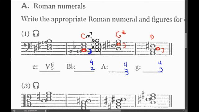 How to label seventh chords with a Roman numeral смотреть онлайн