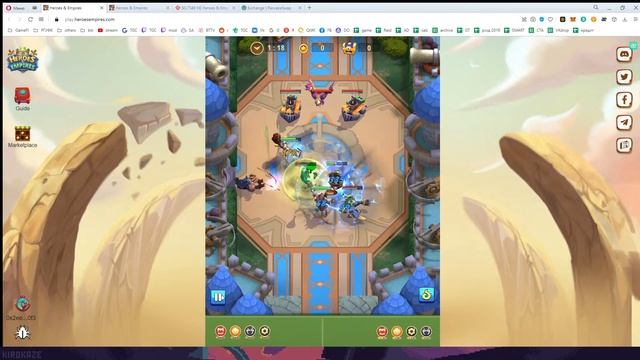 Способы фарма токенов HE и лайфхаки в игре Heroes & Empires (Play2Earn) - запись стрима смотреть онлайн