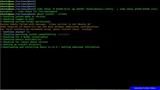 How To Deploy Ghost Blog with Apache Web Server on Ubuntu 18.04 смотреть онлайн
