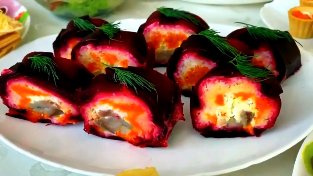 Что приготовить на Праздничный Стол 2024 Быстрые Роллы по Русски-Улетают первыми со стола! смотреть онлайн