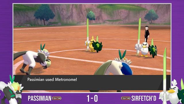 MetroMania Season 9 Heat 6 ♦ Passimian vs Sirfetch'd (Pokemon SwSh Metronome Battle Tournament) смотреть онлайн
