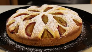 ИДЕАЛЬНЫЙ СЛИВОВЫЙ ПИРОГ- И КРОШКИ НЕ ОСТАНЕТСЯ!