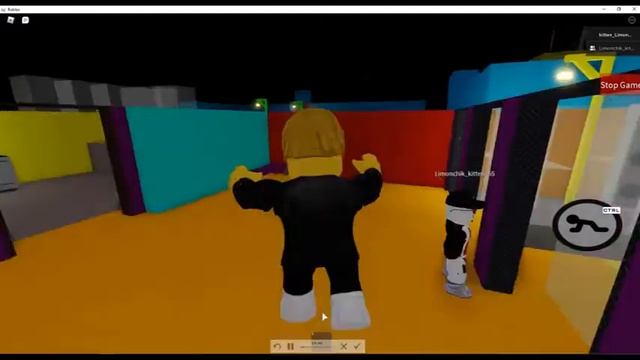 Piggy Roblox. Прохожу свою карту с Котёнком Игрулей. Котёнок Лимончик и Котик Игруля. смотреть онлайн