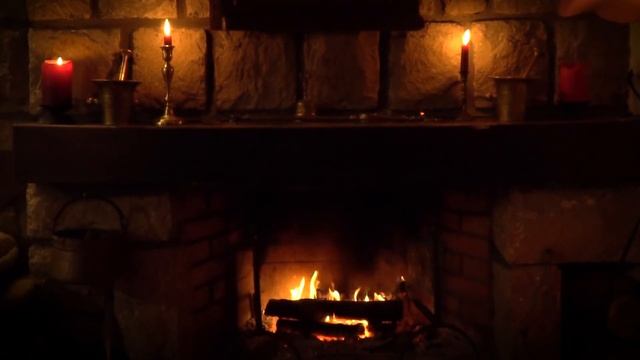 Relaxation Music, Relaxing Piano Music With Crackling Fireplace Ambience 2022 - Cozy Ambience