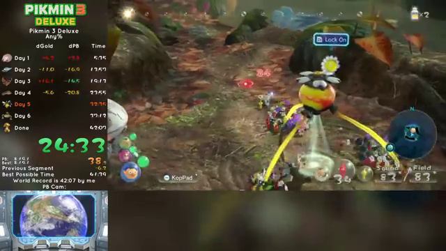 Pikmin 3 Deluxe - Any% RTA Speedrun 41:57 смотреть онлайн