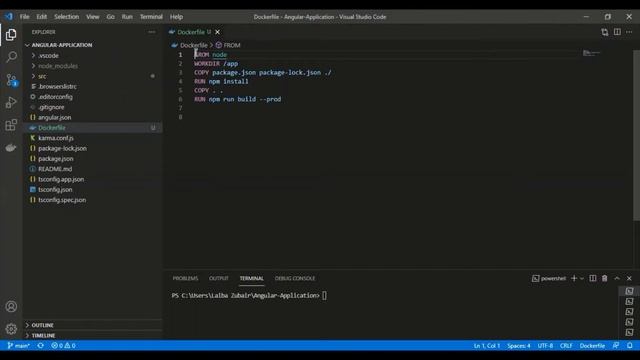 Containerizing Angular App In A Docker Container | Docker Demo | #Day02 смотреть онлайн