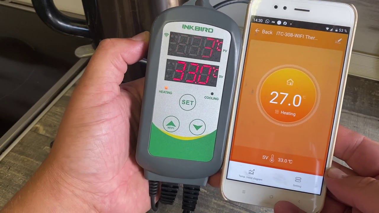 ТЕРМОРЕГУЛЯТОР INKBIRD/КРЕПКИЙ ОРЕШЕК