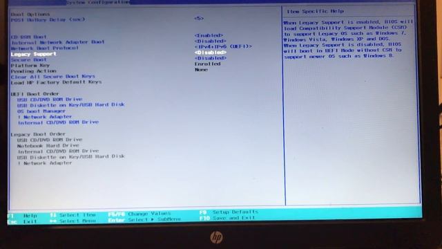 БИОС не Видит Загрузочную Флешку с Windows. Ноутбук HP, Устранение Проблемы.