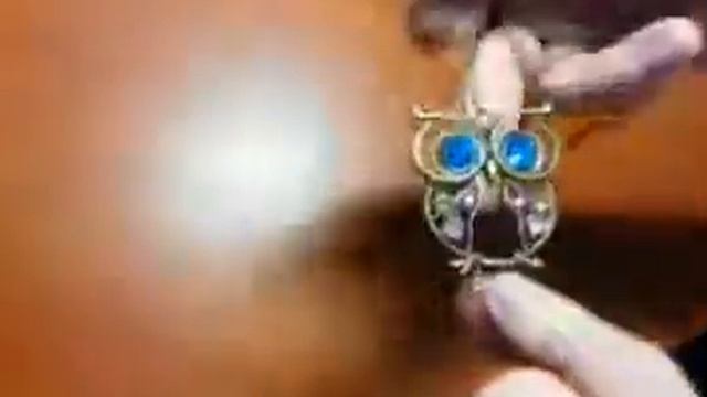 Кулон сова со стразами смотреть онлайн