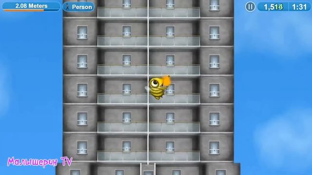 Огромная ПЧЕЛА СЪЕЛА ПЛАНЕТУ ЗЕМЛЯ в игре Tasty Planet Forever #2 смотреть онлайн