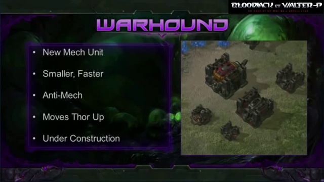 Blizzcon 2011 : Terran new units Starcraft 2 heart of the swarm смотреть онлайн