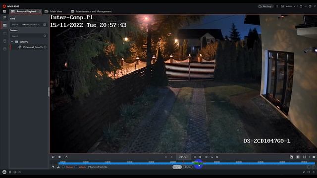 Hikvision DS-2CD1047G0-L - ColorVu Lite - www.kamery-ip.com смотреть онлайн