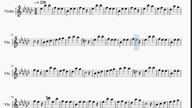 Violin Sheet Music: How to play My Favorite Things by Julie Andrews смотреть онлайн