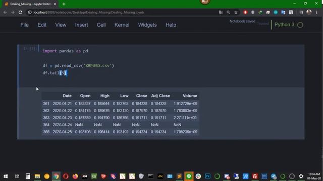 data cleaning การจัดเตรียมข้อมูลด้วย pandas python смотреть онлайн